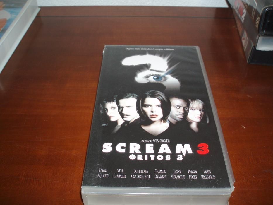 Cassete VHS Scream 3