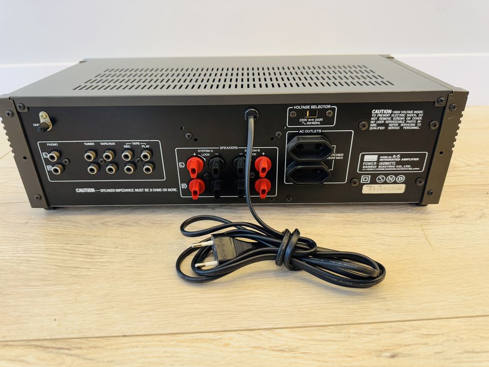 Sansui A-5 wzmacniacz hifi. Idealny