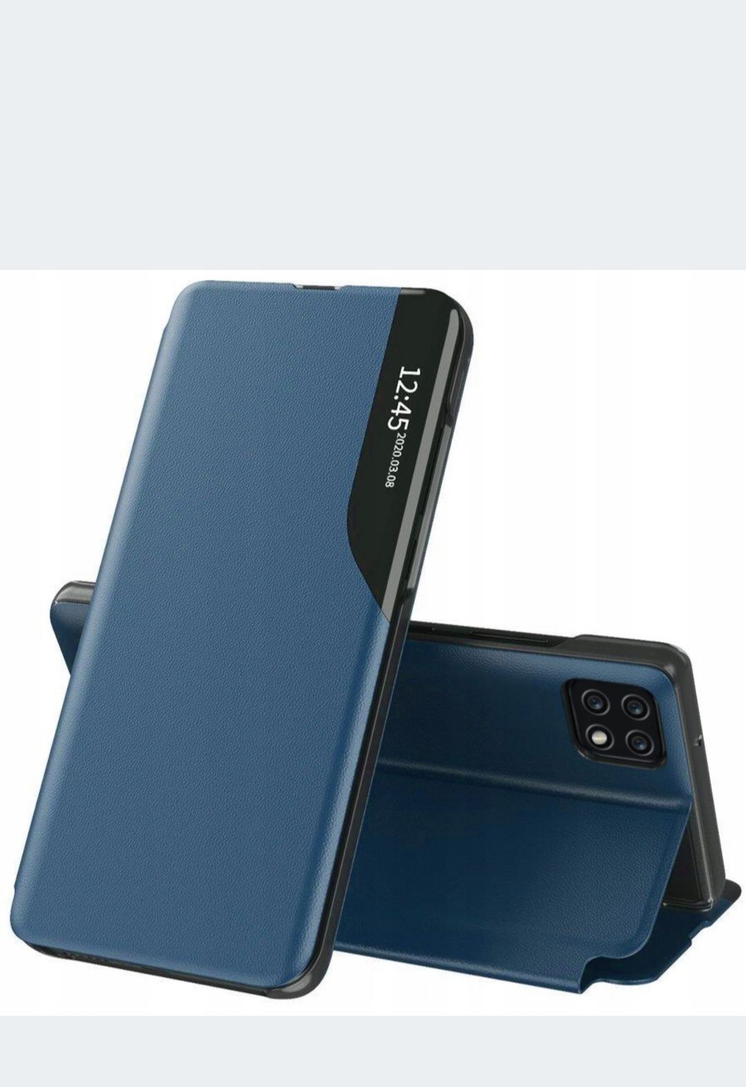 Etui Smart Magnet VIEW do  SAMSUNG A22 5G +SZKŁO