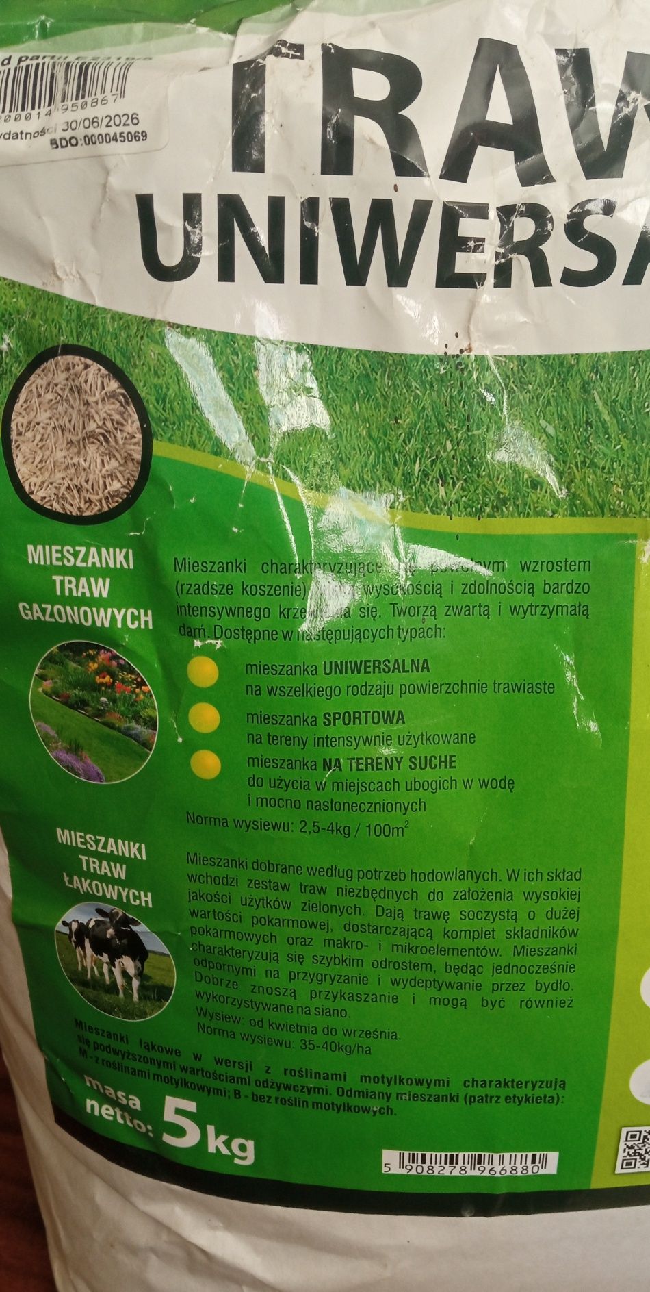 Trawa uniwersalna 3 kg