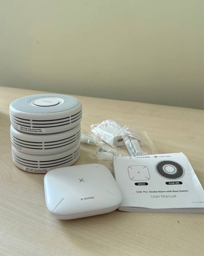 Набір датчиків диму X-Sense Link+ Pro Smoke Alarm with Base Station