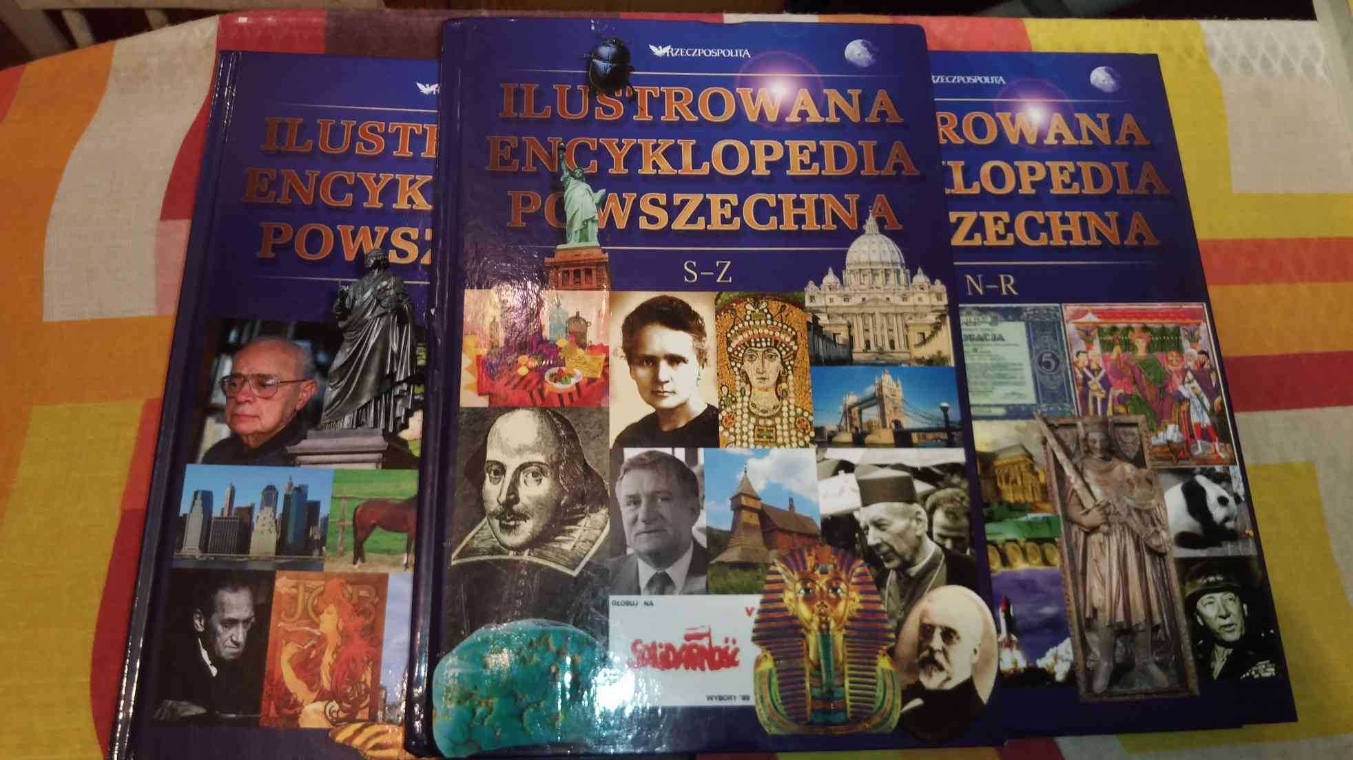 Ilustrowana encyklopedia powszechna tomy 1 - 5