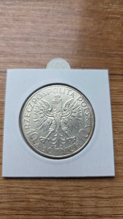 10 zl 1932 zzm głowa kobiety