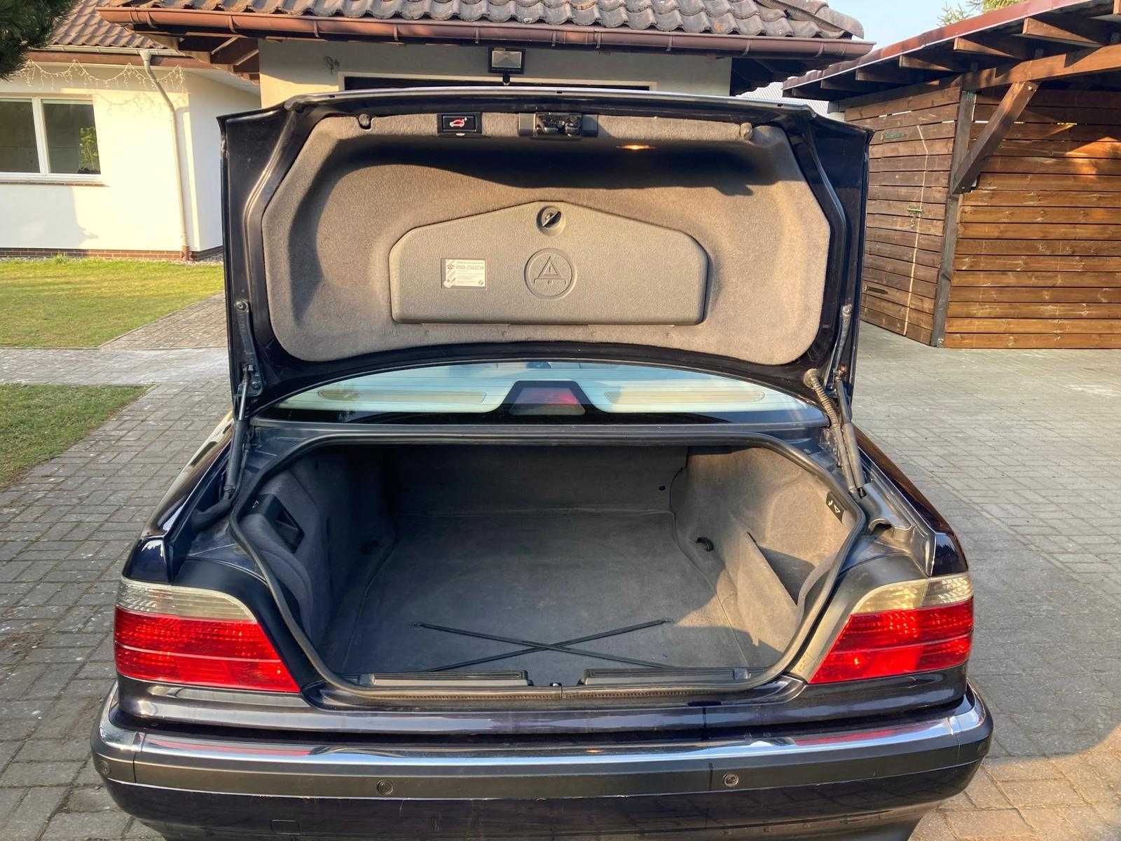 BMW E38 V8 BI-Turbo - Masaże