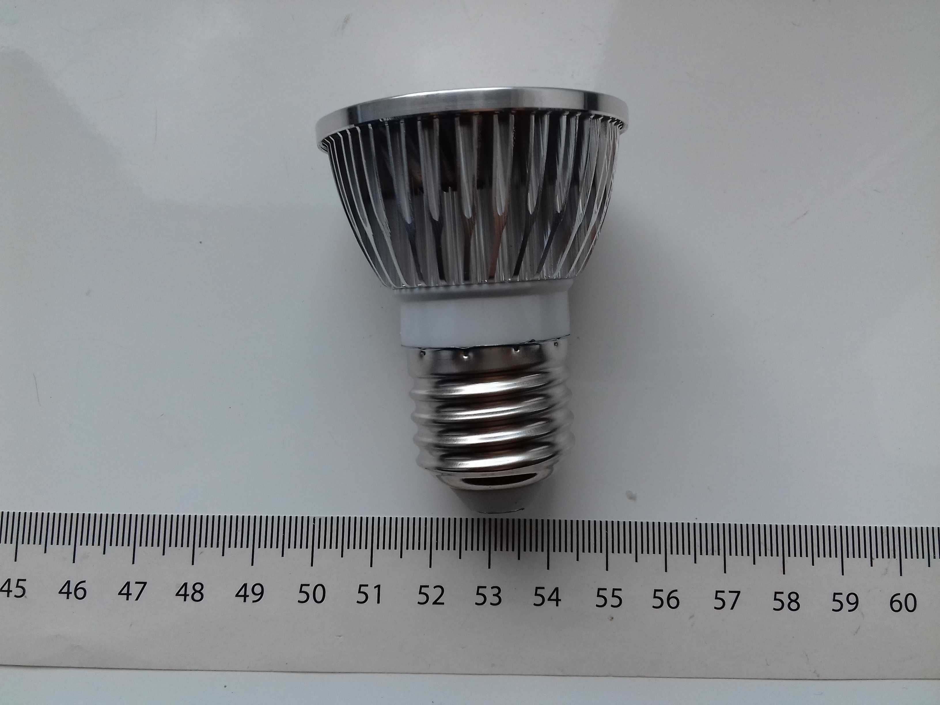 Żarówka LED COB 3,5Wat E27 230V światło skupione punktowe, bez ściemni
