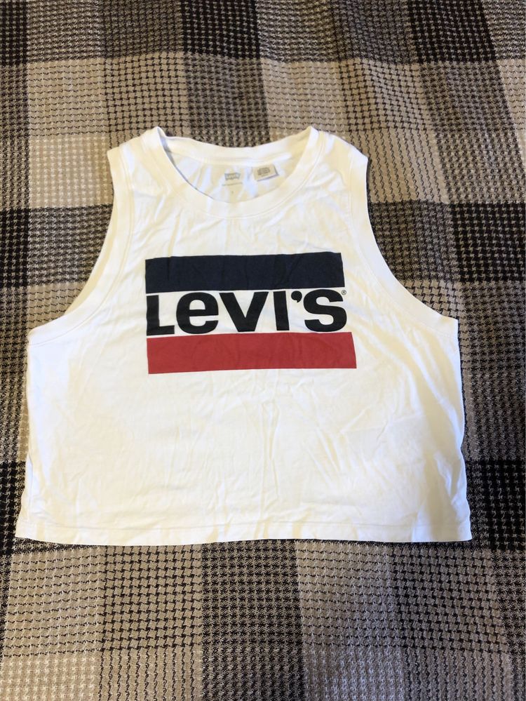 Кроп топ levi’s топ майка