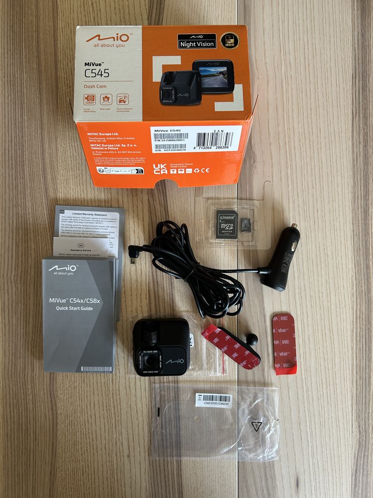 wideorejestrator kamera Mio MiVue C545