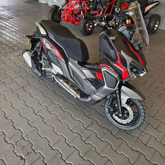 Junak 125 Pit Bike Kayo 90 TS-BIA-czarno-czerwony