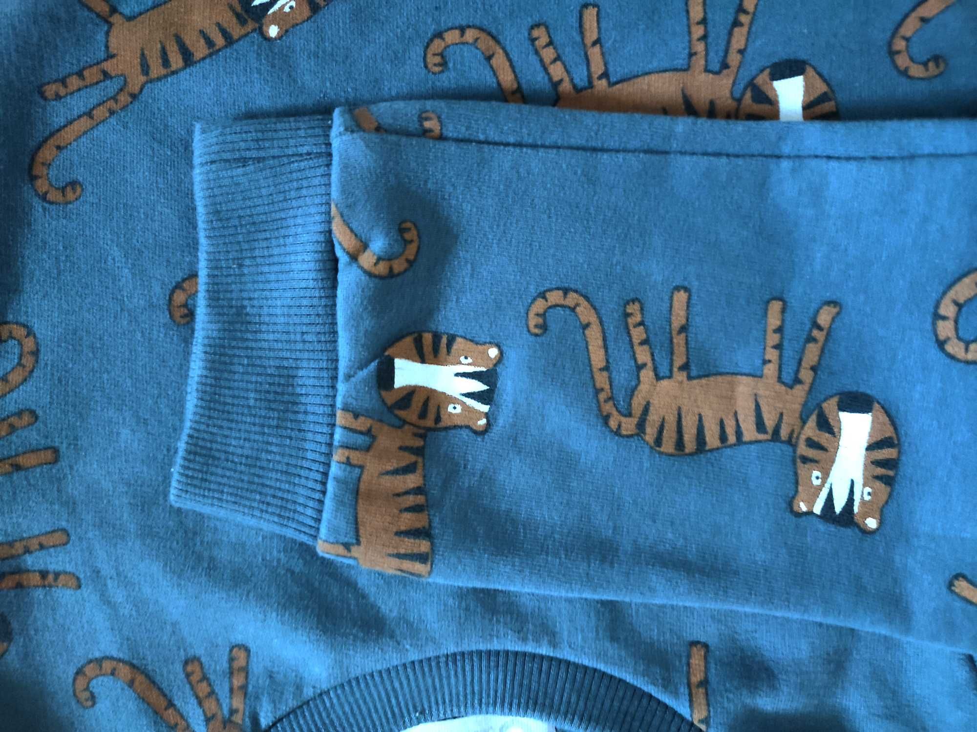 Stan idealny Bluza w tygryski Cubus 86 cm