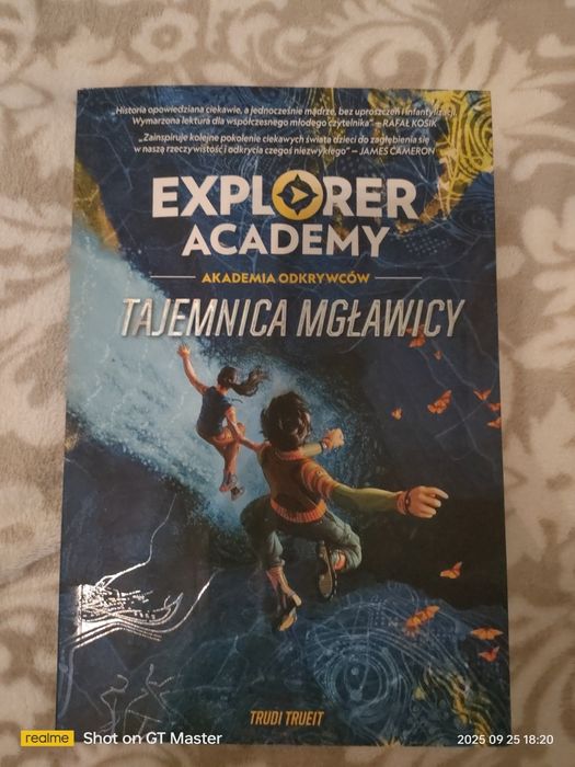 Książka dla dzieci Explorer academy tajemnica mgławicy