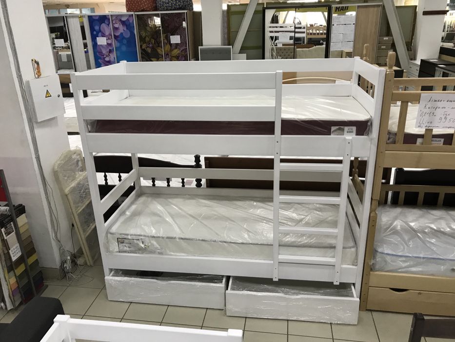 Продам НОВЕ односпальне ліжко(виробництво)