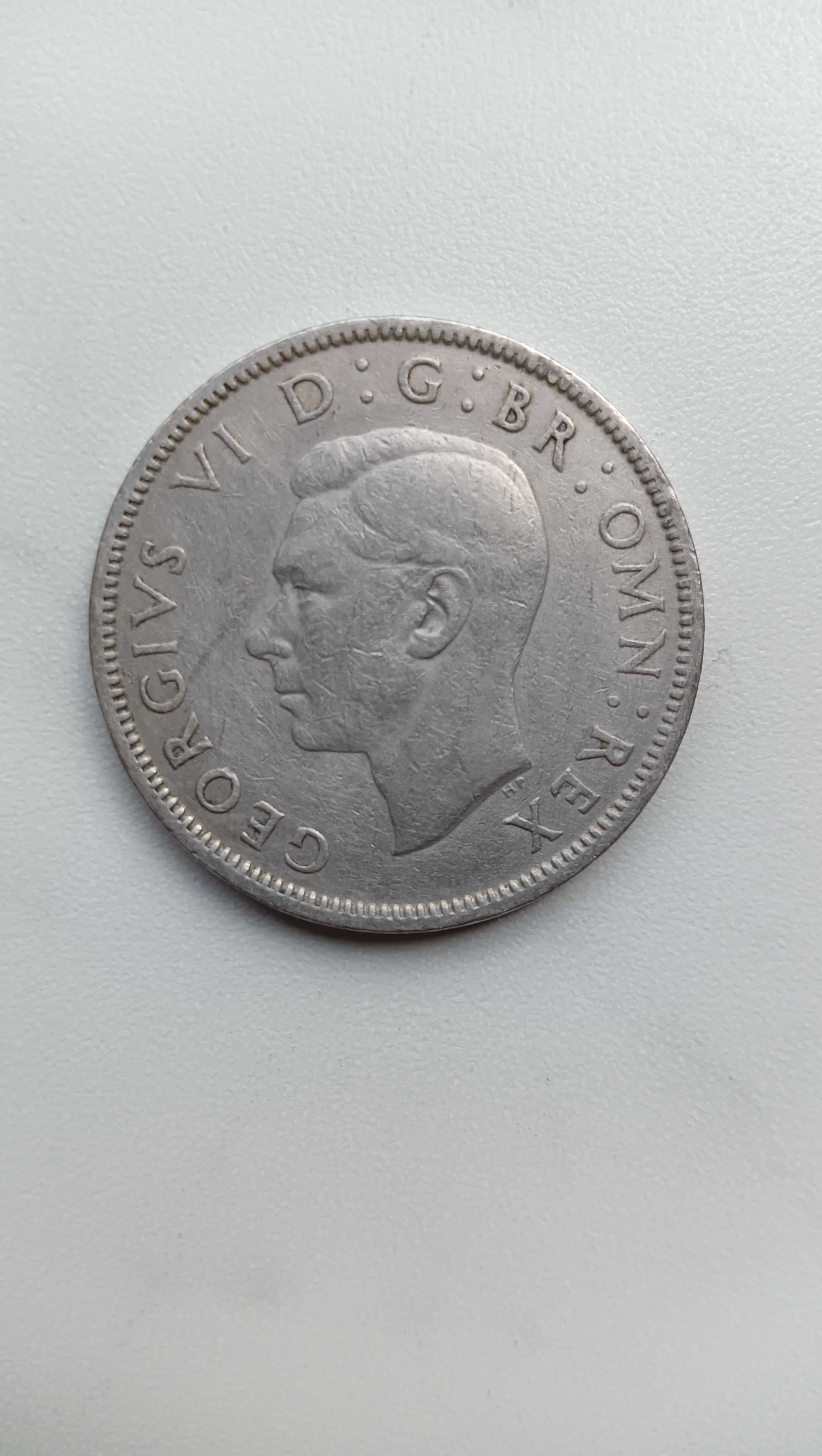 Moneta JERZY VI - 1947r BRYTANIA