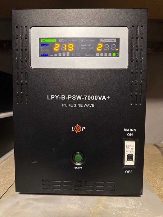 Інвертор ДБЖ LogicPower 48V LPY-B-PSW-6000VA+(4200Вт)