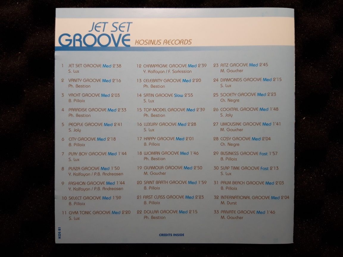 Jet Set Groove (CD, 2001)