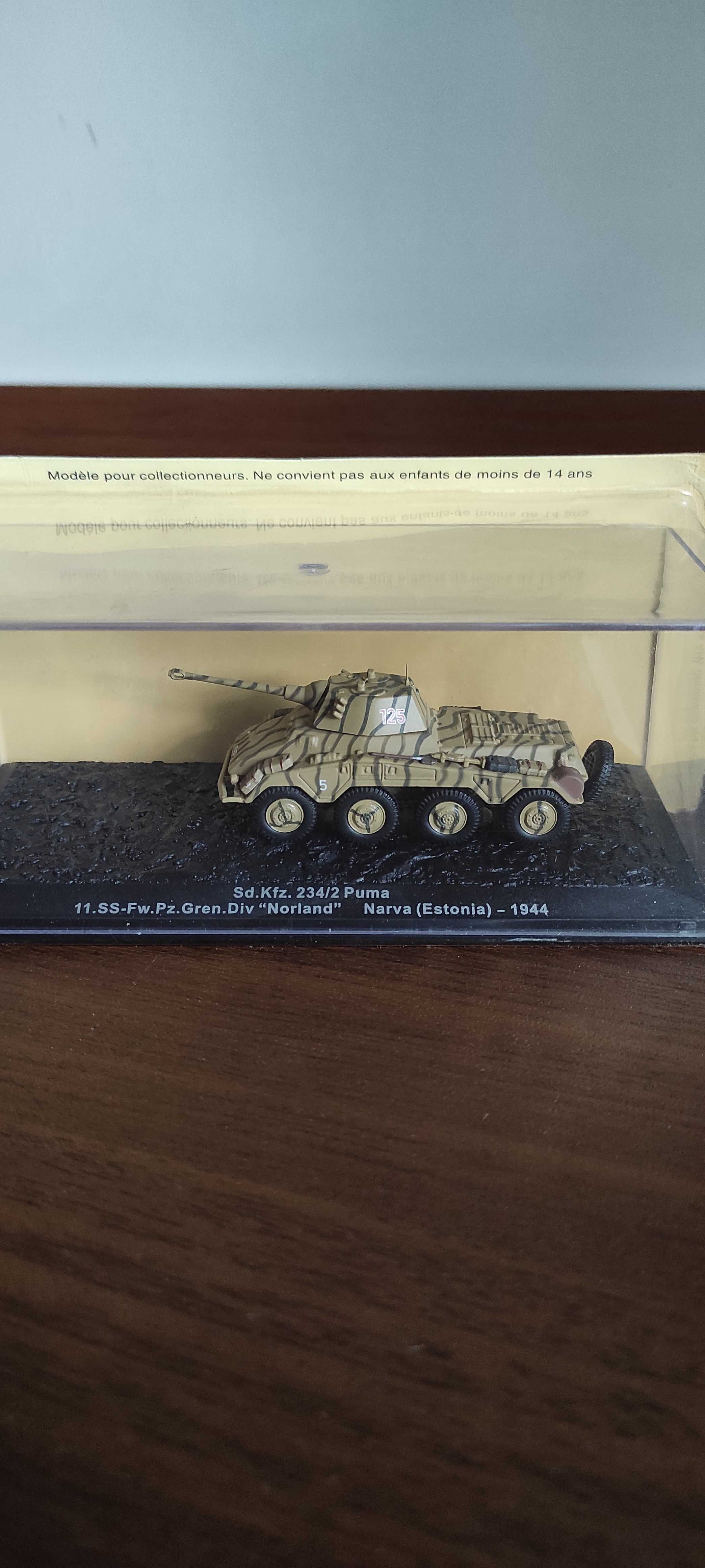 Коллекционные танки 2-ой мировой войны в масштабе 1:72 и 1:43