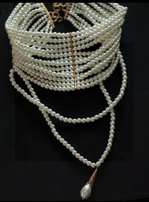 Чокер перли прикраса буси