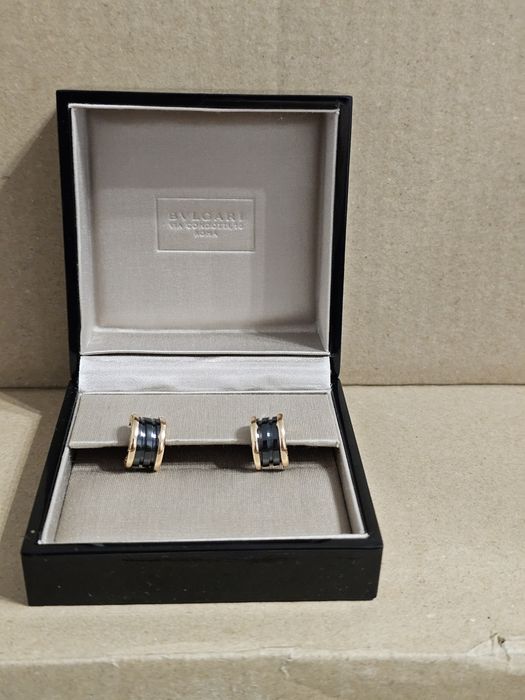 BVLGARI B.ZERO1 earings złote kolczyki