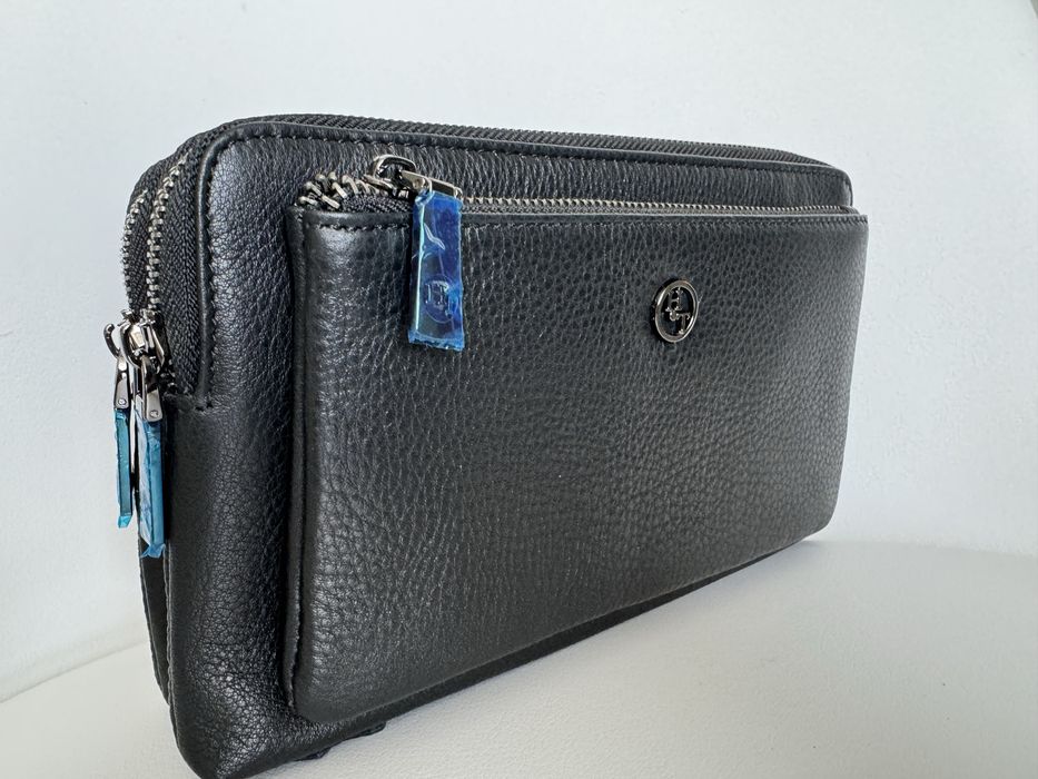 HT Leather барсетка шкіряна Клатч чоловічий натуральна шкіра Кожаная