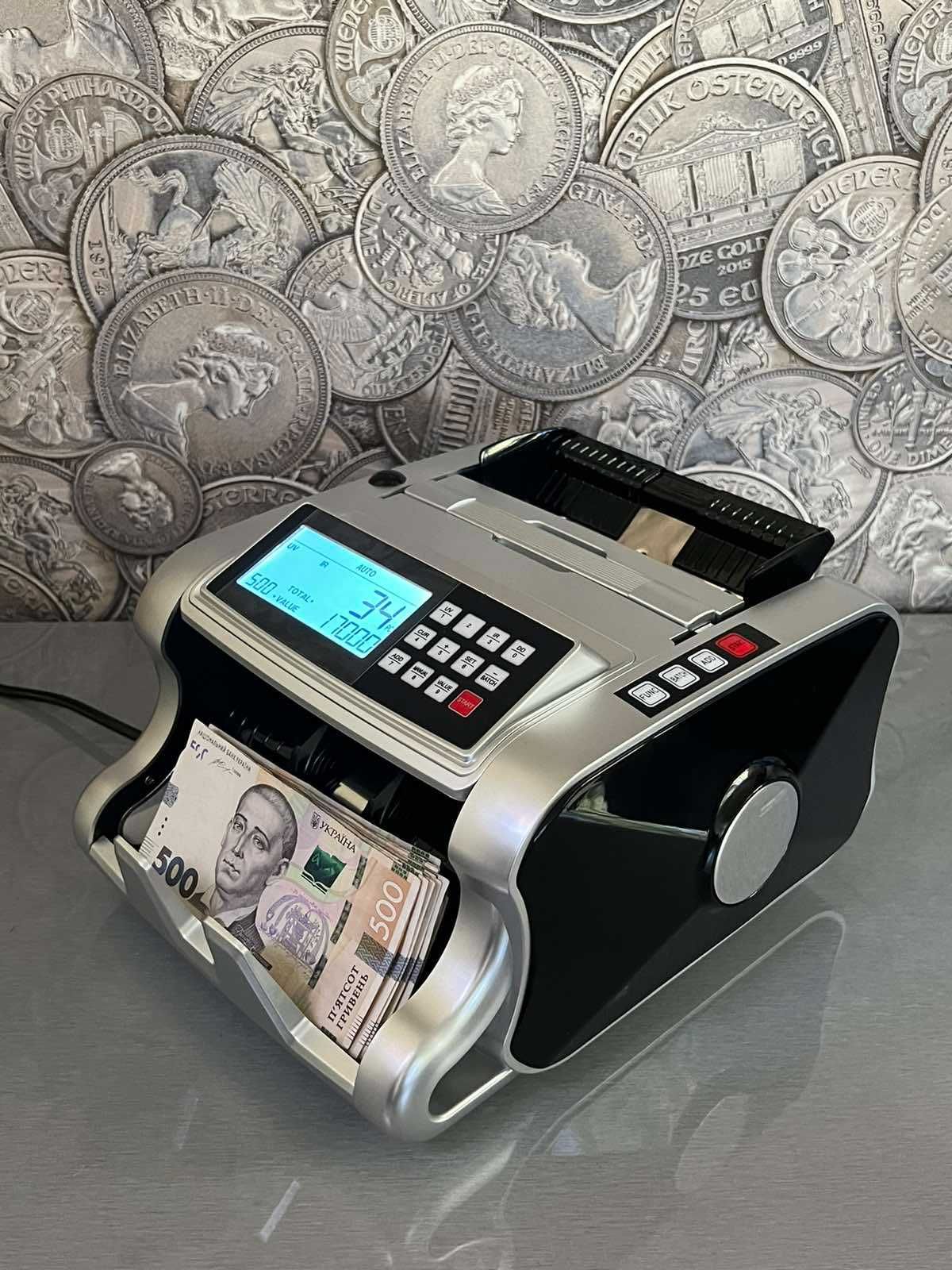 счетная машинка для денег, счетчик банкнот с детектором валют