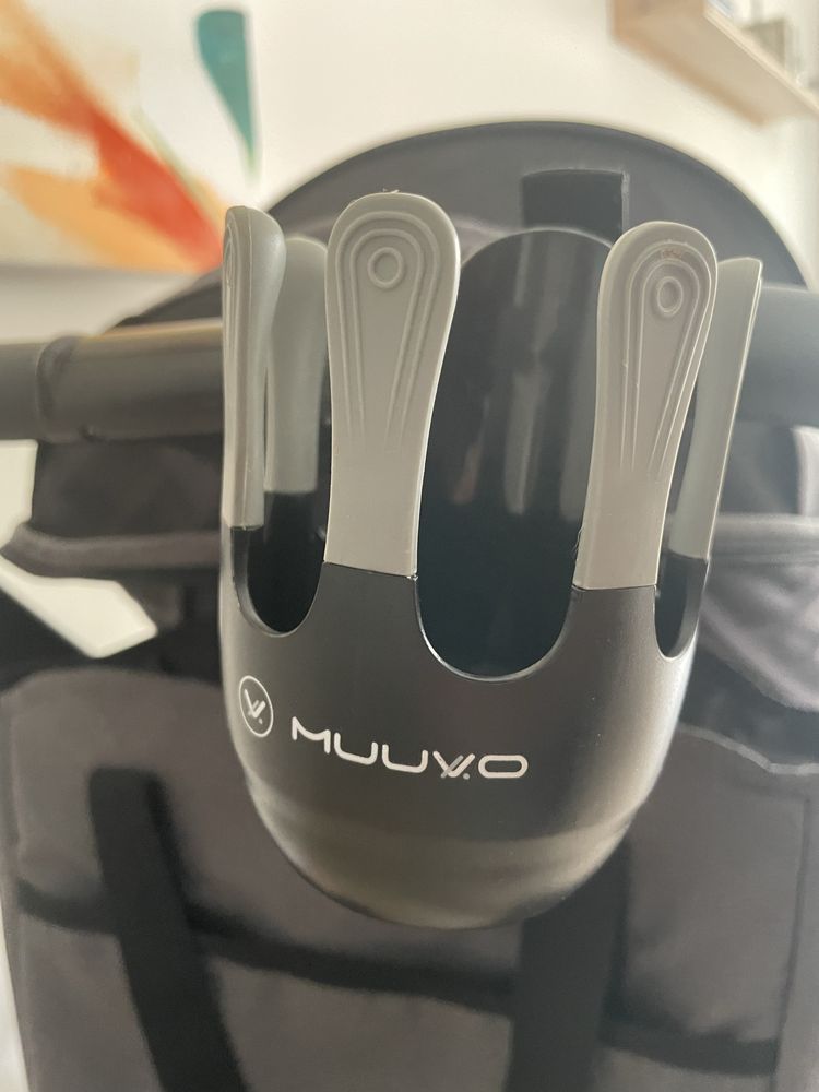 Wozek 2w1 Muuvo Quick 3.0 szary gondola spacerowka