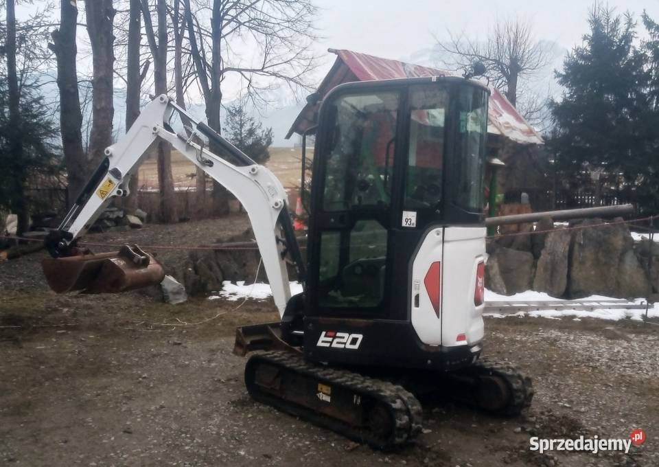 Minikoparka Bobcat E20Z wynajem