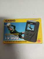 Televisão portátil CASIO Mod.TV-600 Vintage Cores - LCD