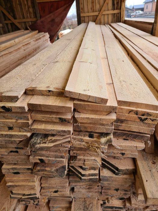 Доска 25х200 мм, (обрезная) 10000 грн за м3