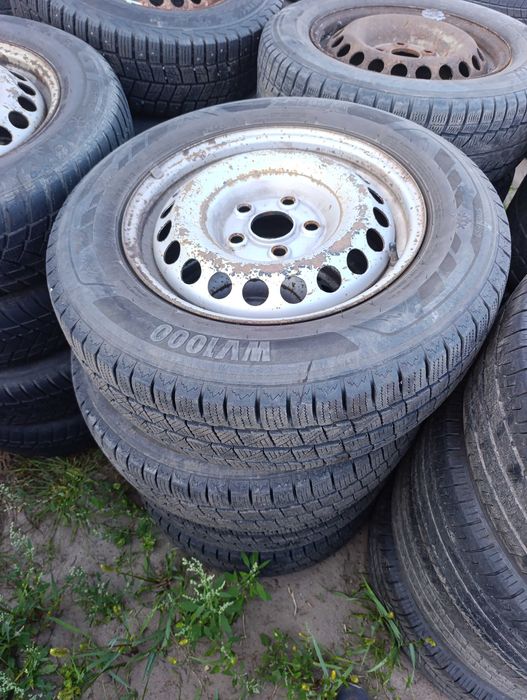 Koła VW T5 T5 lift T6 5x120 opony 215/65/16C 2021r.