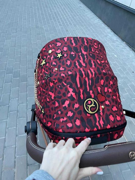Коляска Cybex Mios GOLD шасі + прогулка Rock Star