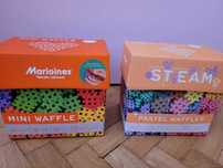 Klocki MINI WAFLE 300 el  i PASTEL WAFFLES 300 el