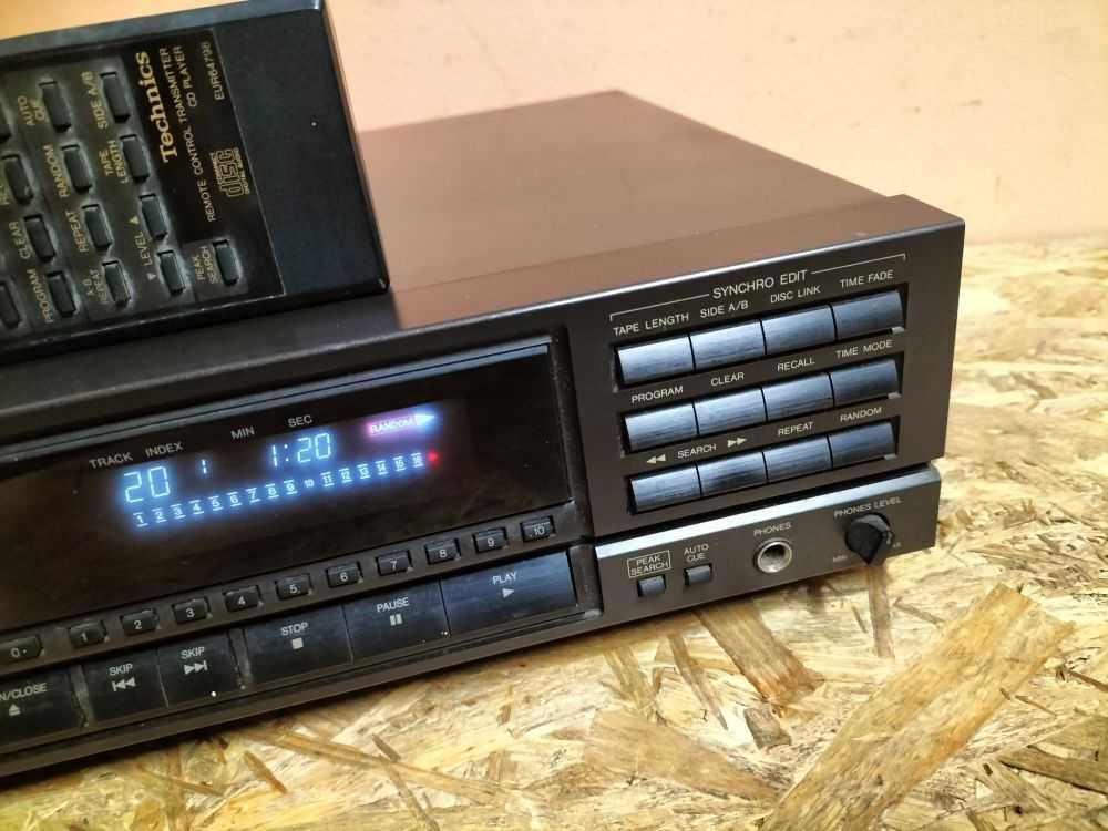 Solidny Odtwarzacz CD TECHNICS SL-PG420A +pilot i instrukcja /Wysyłam!