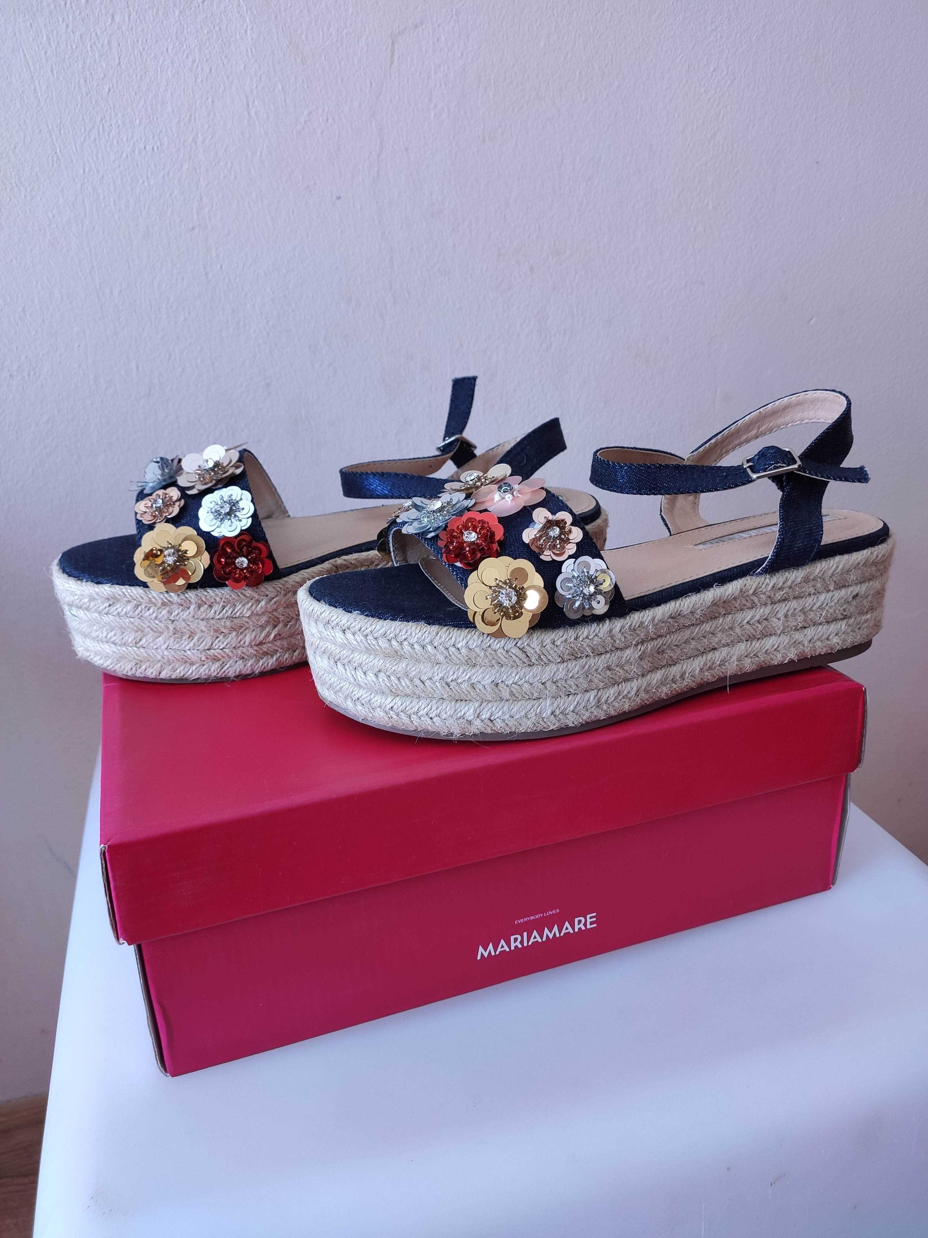 Buty Maria Mare Espadryle r.39