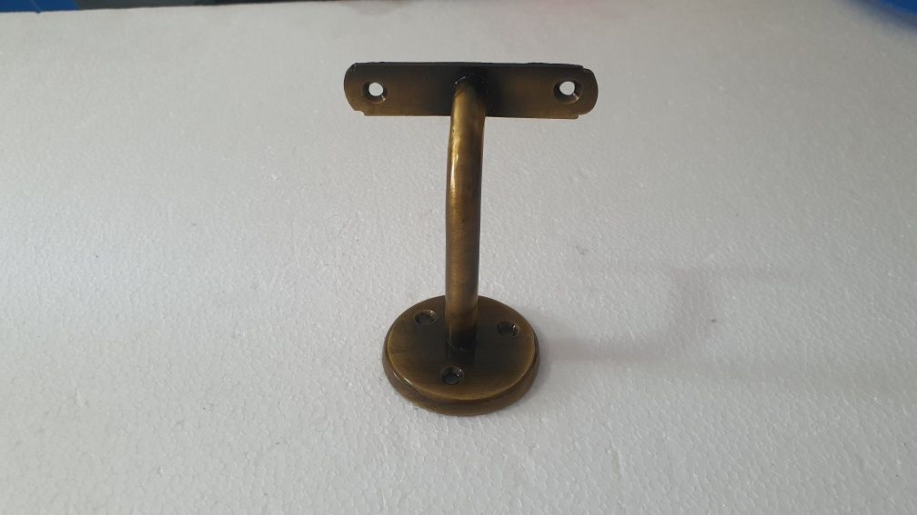 Corrimão redondo latão oxidado francês 125