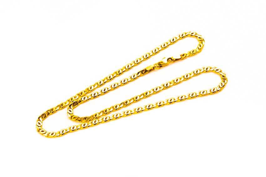 Złoty Łańcuszek - Śliczny Splot - GUCCI - 14K - 14,87g - KRAKÓW