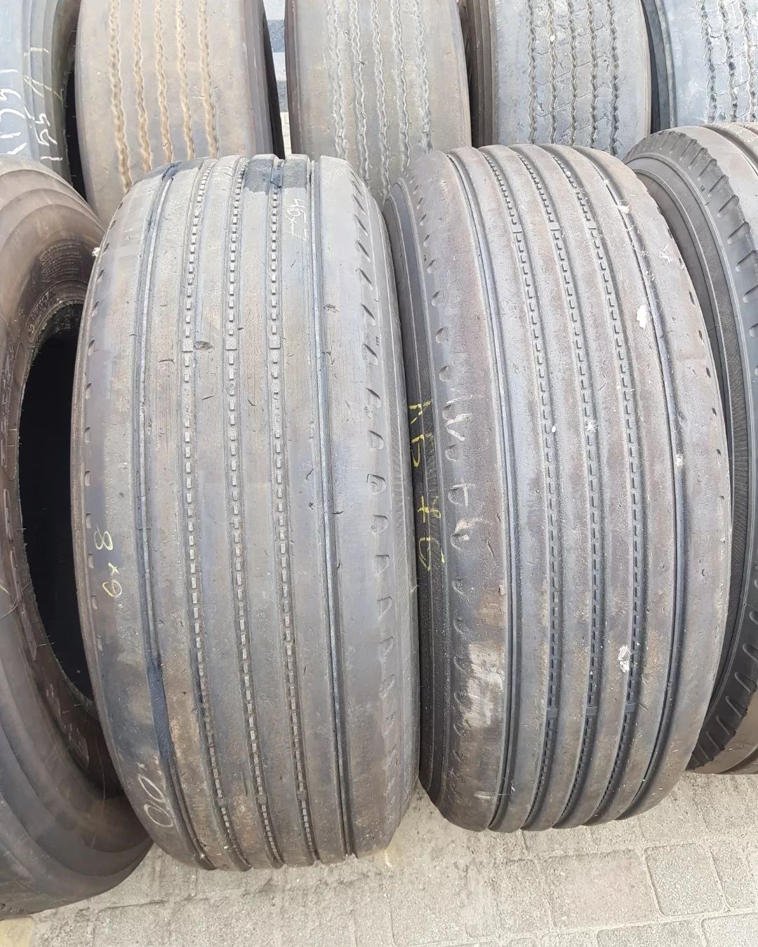 385/65 R22.5 Dayton D400T, 385/65R22.5 Firestone FT522