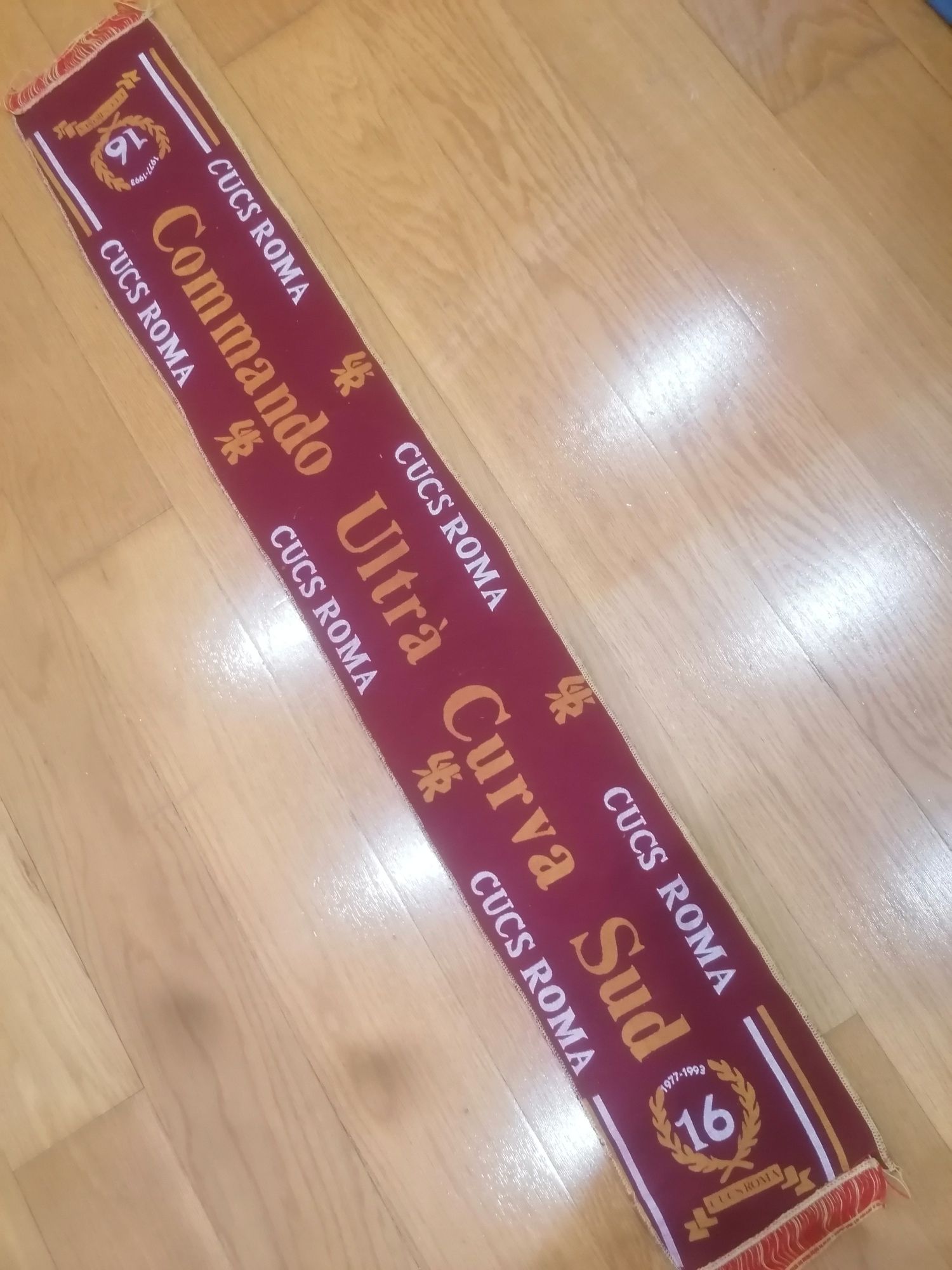 Cachecol Cucs Comando Ultra Curva Sud novo, original Cx44