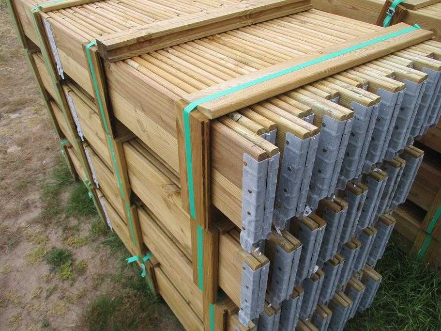 GRZĄDKA RABATA WARZYWNIAK 120X80X20CM składana nadstawka paletowa