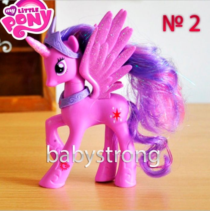 Фигурки Май Литл Пони 15 Видов 14 СМ My Little Pony Селестия, Искорка