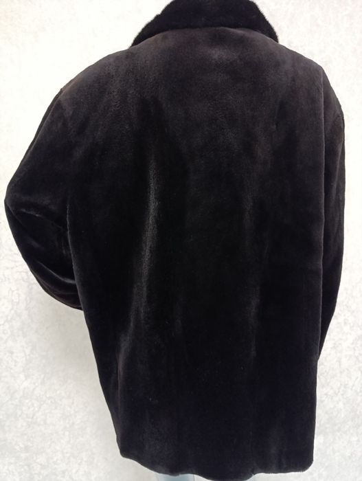 Чоловіча норкова шуба, шубка. Великий розмір. 80 см