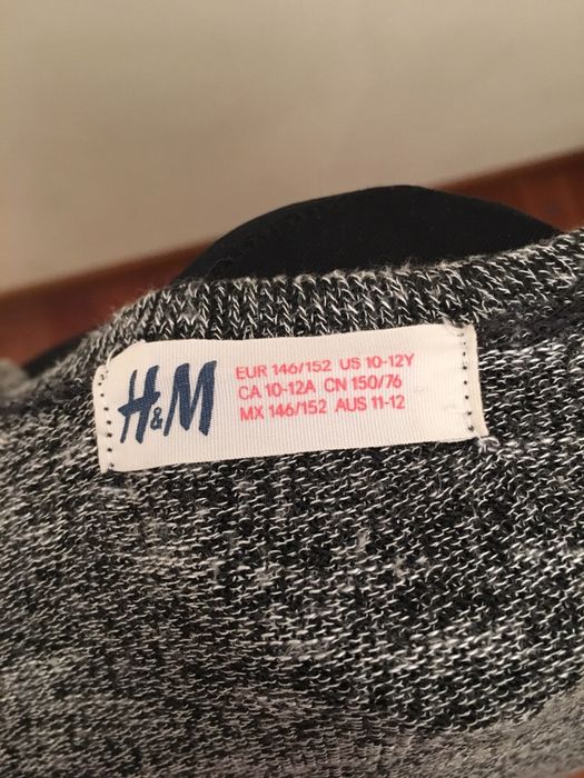 Szary sweterek H&M