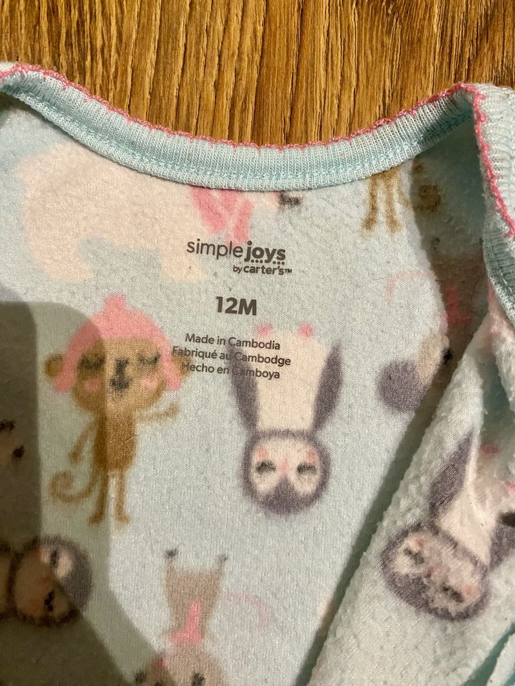 Pajacyk polarowy dla dziewczynki Carters