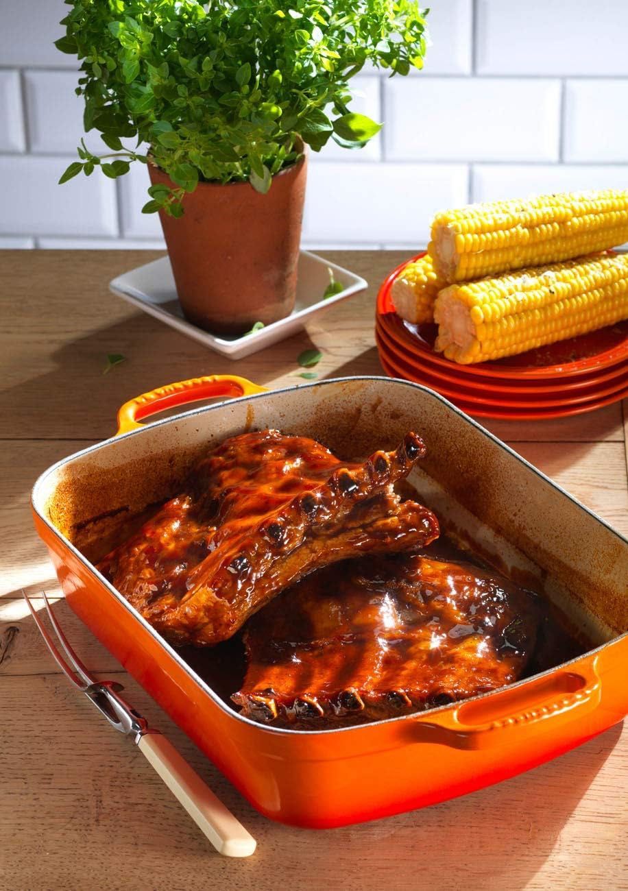 Brytfanna le Creuset do zapiekania żeliwna 4,9l kolor płomienny