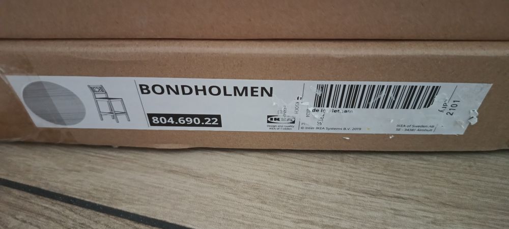 Hokery, krzesła ogrodowe Ikea Bondholmen