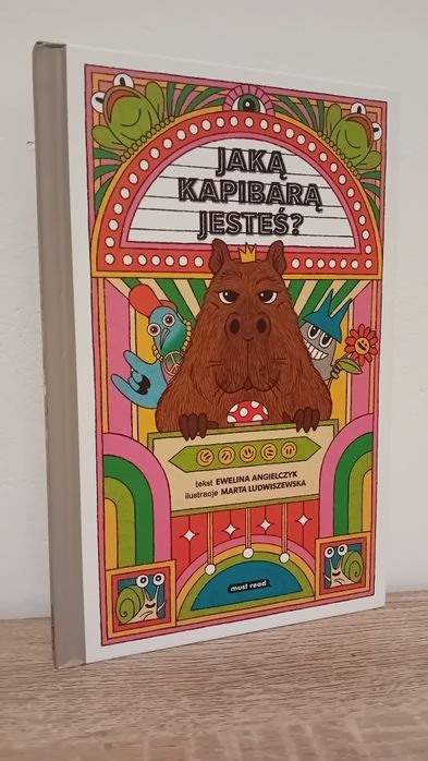 Książka "Jaką kapibarą jesteś?" Ewelina Angielczyk