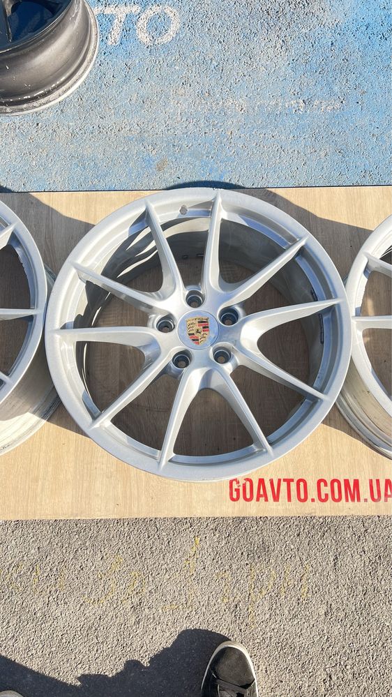 Goauto оригінальні диски BBS Porshe 5/130 r20 різноширокі як нові