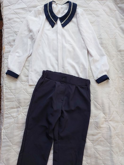 Блуза,брюки до школи