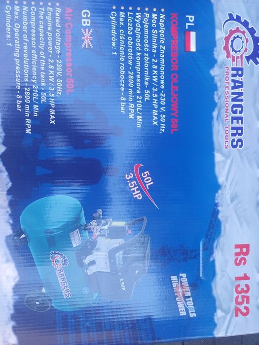 Kompresor Rangers 50l
