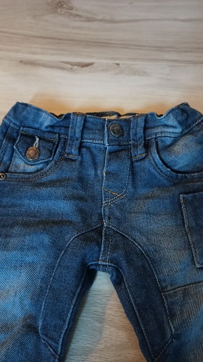 Spodnie z gumką denim co 92