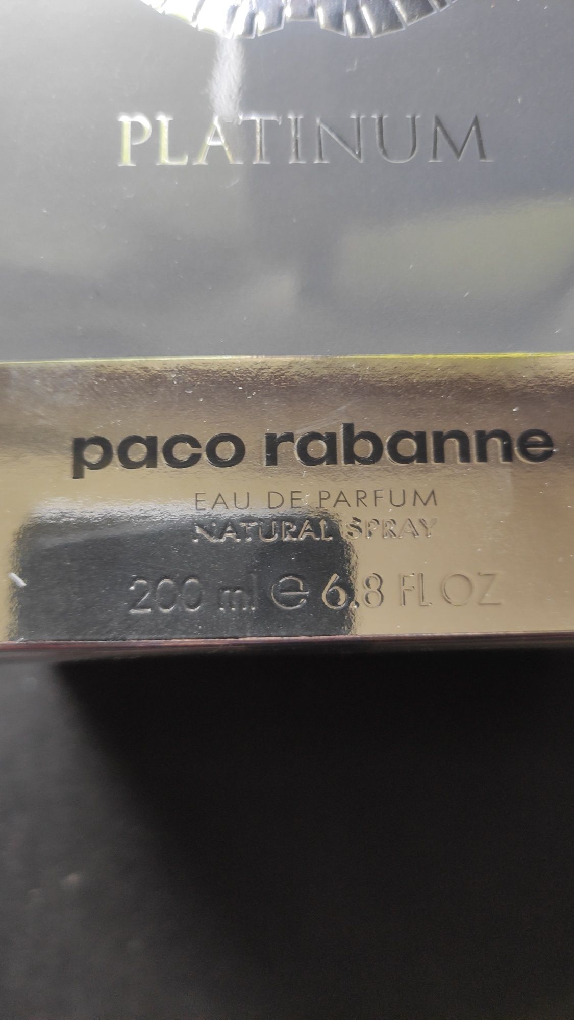 Paco rabanne Invictus Platinum 200ml woda perfumowana  Edp