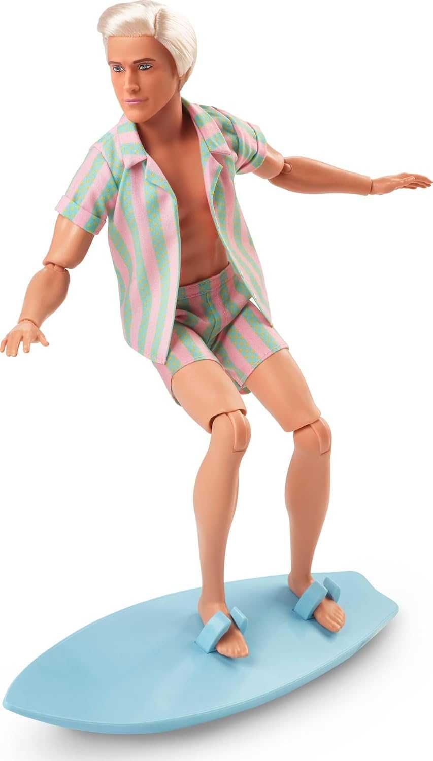 Кукла Кен Барби с доской для серфинга Barbie The Movie Ken Doll HPJ97